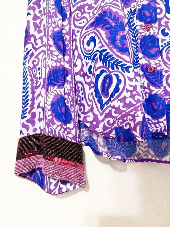 Zara 2 Piece Co-Ord Matching Blogger Fav Viral Paisley Pareo Skirt & Top NEW - Picture 11 of 15